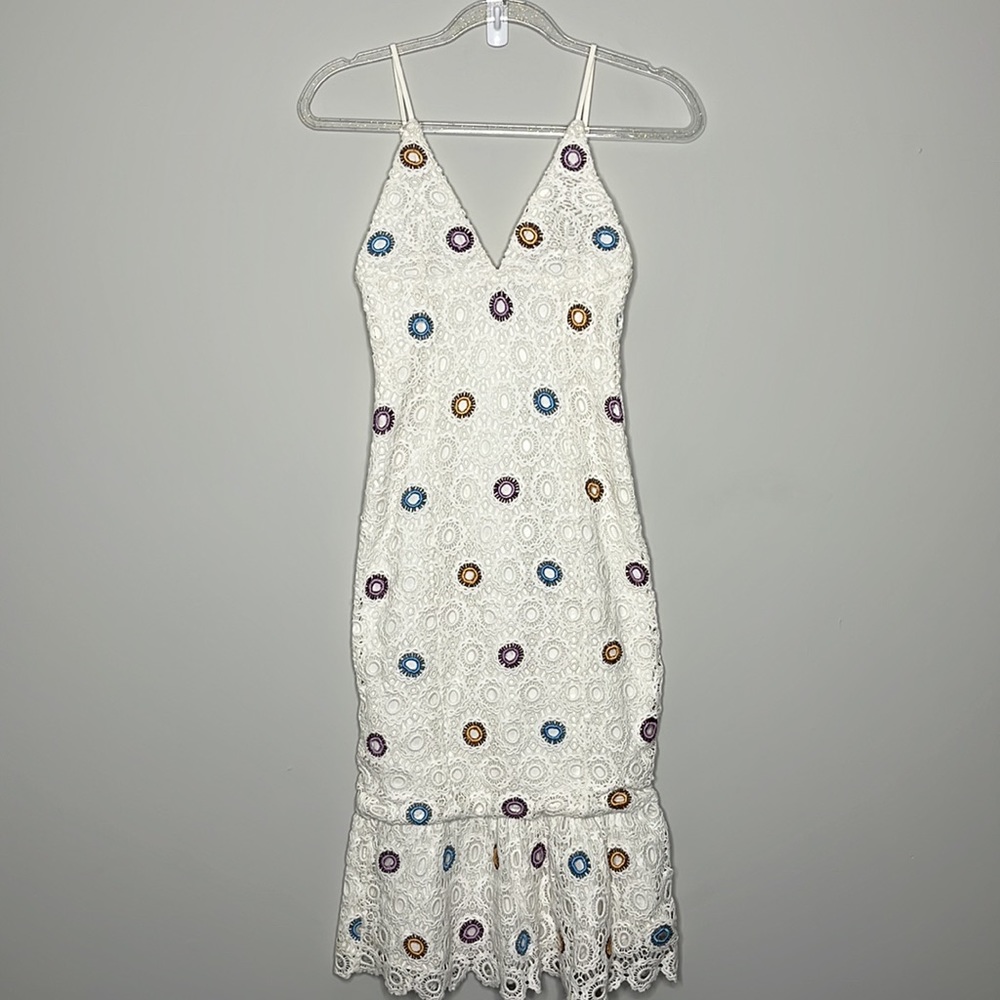 Lovers + Friends Iris crochet sheath midi dress - Picture 5 of 9